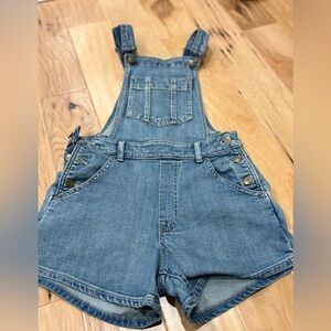 Small Anthropologie jean overalls